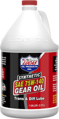 Lucas Oil 10122 Synthetic SAE 75W-140 Gear Oil - Long-Lasting