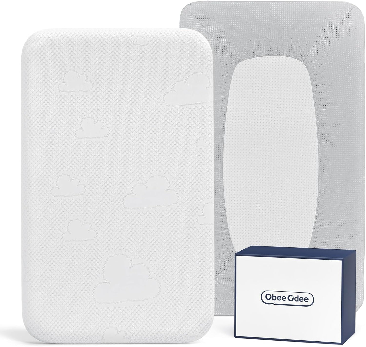 Breathable Crib Mattress Protector for Mini Cribs & Bassinets