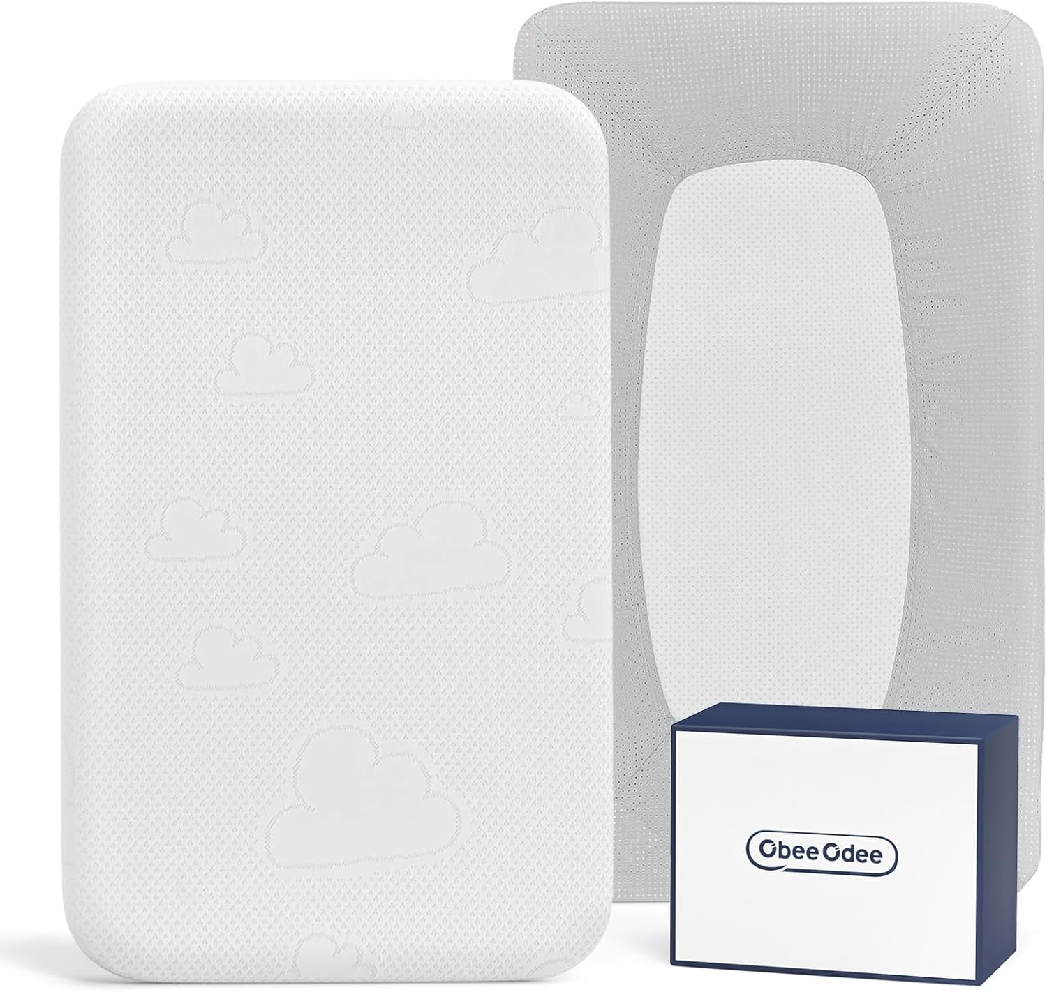 Breathable Crib Mattress Protector for Mini Cribs & Bassinets