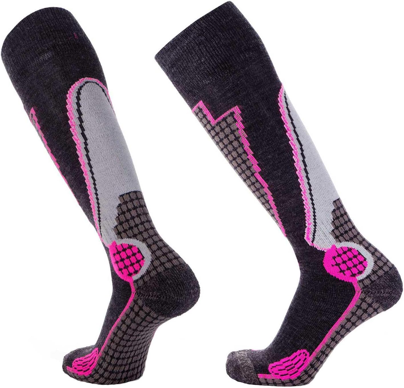 Thermal Merino Wool Ski Socks - Pure Athlete Performance