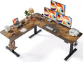 SIAGO L-Shaped Standing Desk - 75x63 Inch, Ultimate Comfort