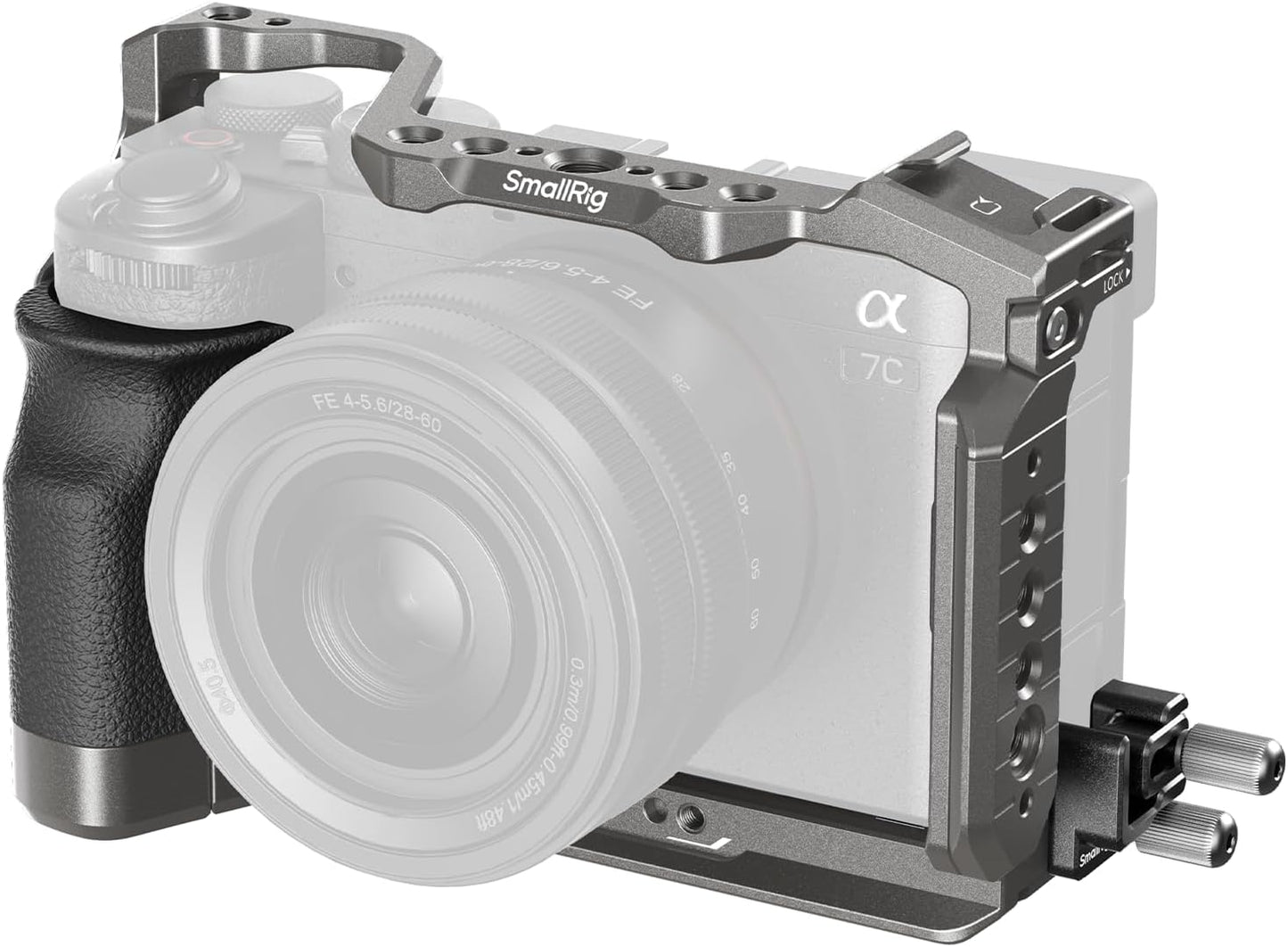 SmallRig HawkLock Quick Release Camera Cage Kit for Sony A7C II