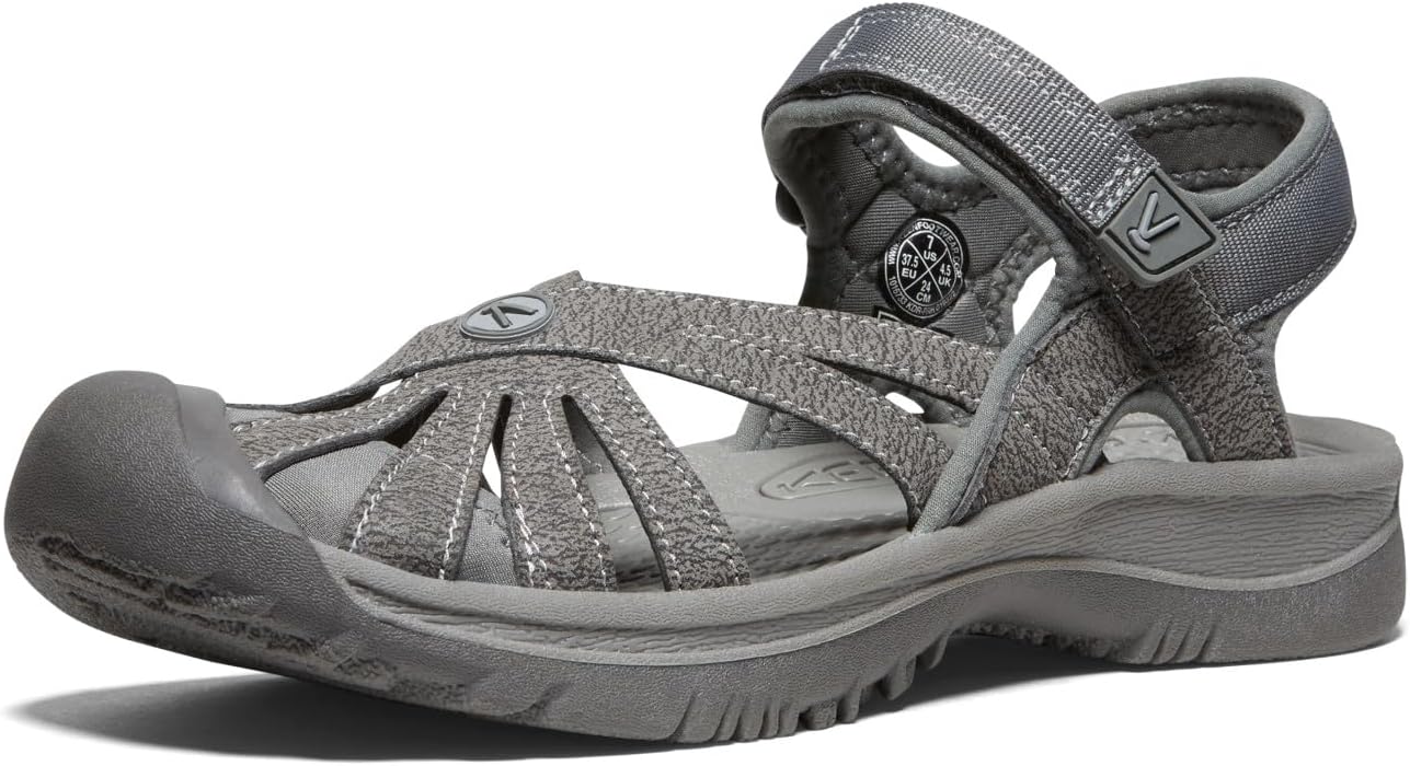 KEEN Women's Rose Casual Closed Toe Sandals for All-Day Comfort