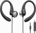 PHILIPS Over The Ear Earbuds with Flexible Wrap Around Hooks - Stable