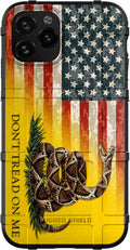 iPhone 11 Pro Max Rugged Shield Case - Dont Tread on Me US Camo