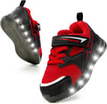 Light Up Sneakers for Toddlers Easy-On Hook & Loop - Fun Lights