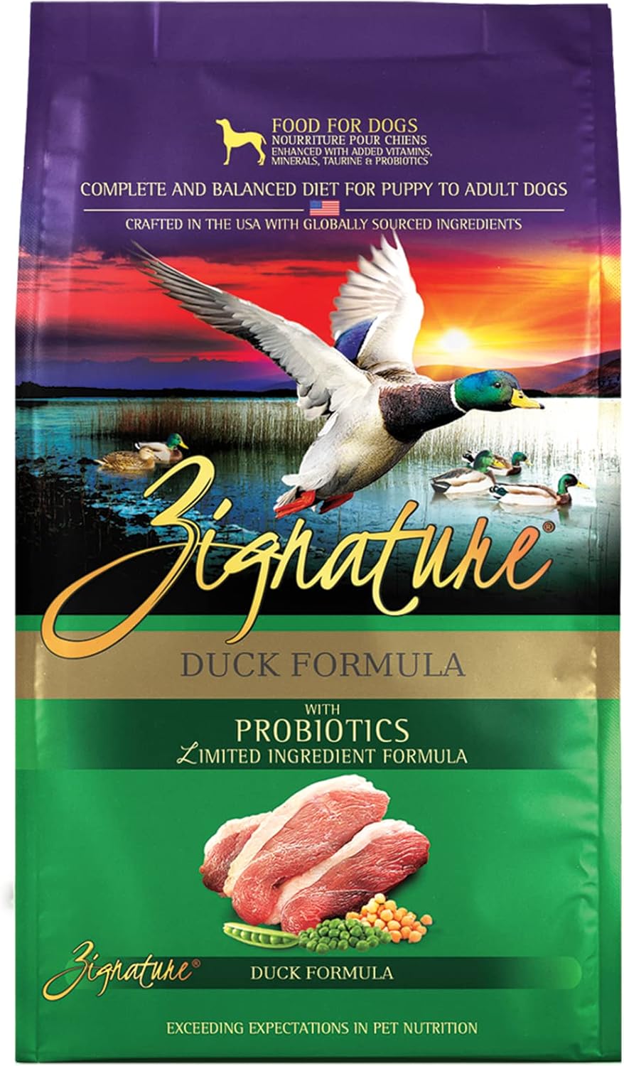 Zignature Duck Limited Ingredient Formula Dry Dog Food Review