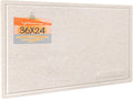 Bulletin Board 36 x 24 in Felt Board - Frameless Oatmeal Pin Board