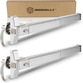 Panic Bar Exit Device 27.5in-41in with Exterior Lever - Reliable