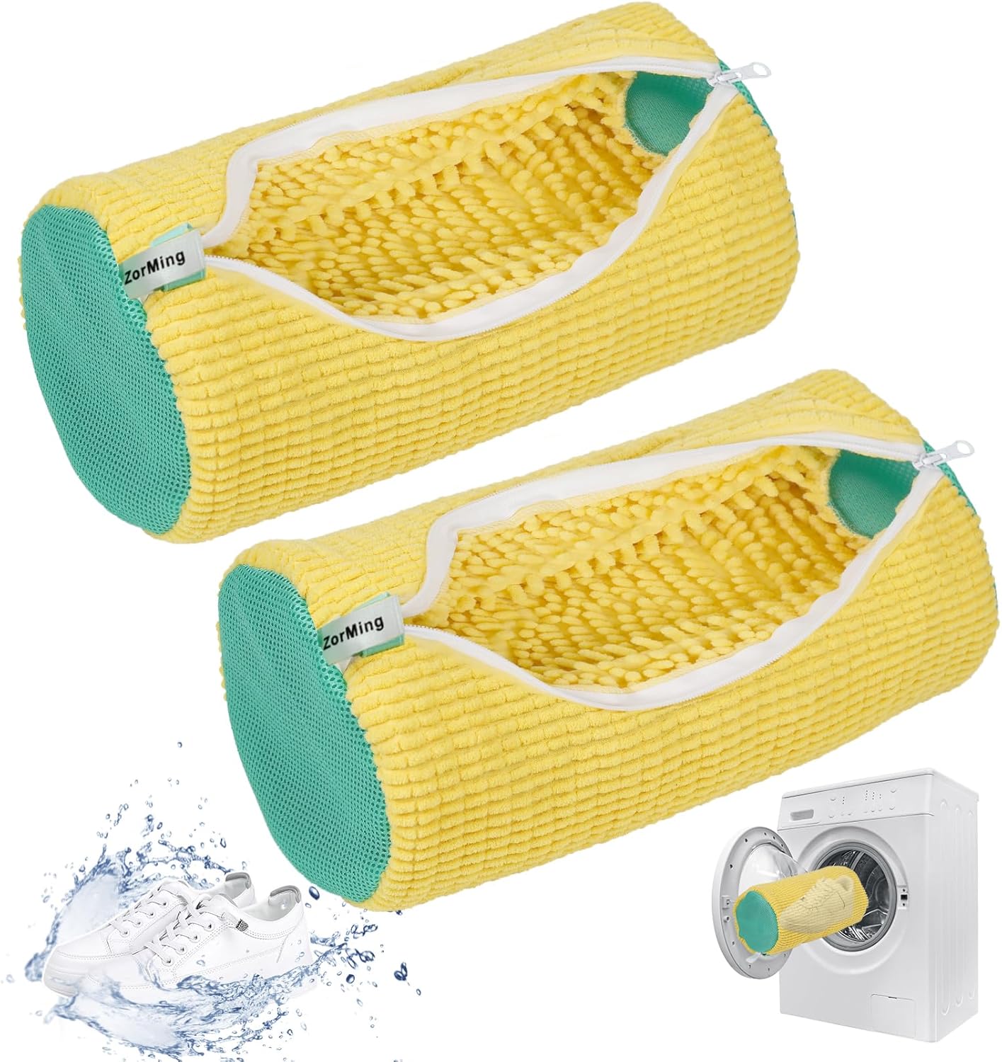 ZorMing Shoe Wash Bag Set - Reusable Shoe Care!