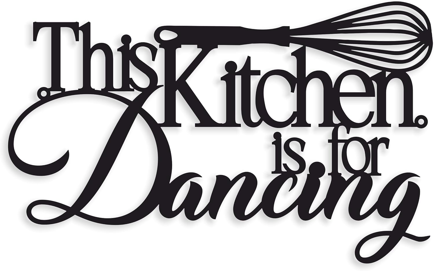 This Kitchen is For Dancing Custom Plaque for Home Decor
