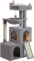 PAWZ Road Large Cat Tree 41 in Multi-Level Tower - Spacious Hammock