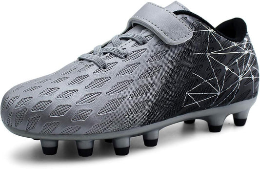 brooman Kids Firm Ground Soccer Cleats for Boys and Girls