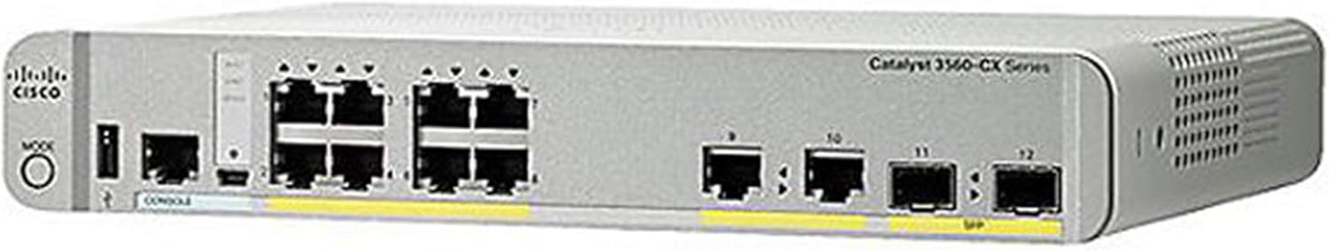 Cisco 3560CX-8PC-S Layer 3 Switch for Efficient Networking