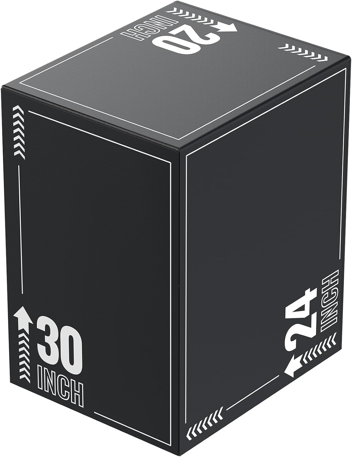3-in-1 Plyo Box for Home Gym Workouts - Adjustable Heights