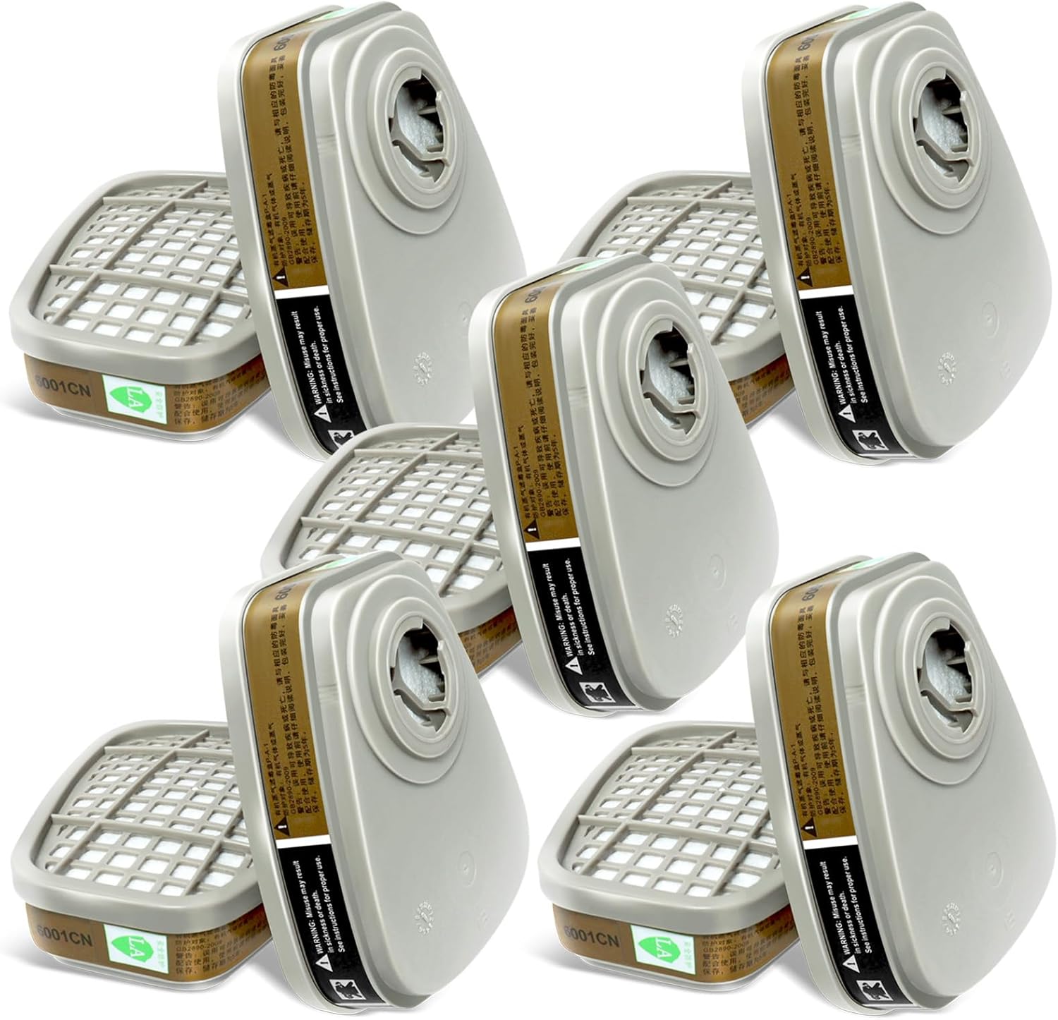 Respirator Cartridge 6001 for 6200 6800 Series Protection