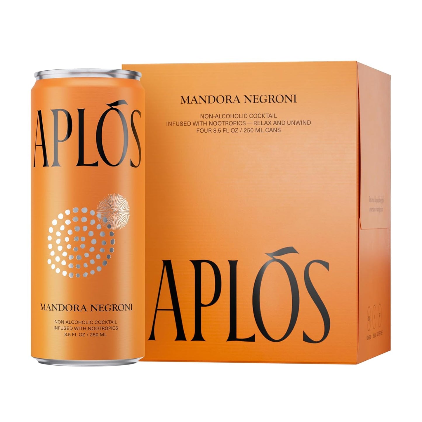 Aplos Mandora Negroni Non-Alcoholic Cocktail for Relaxation