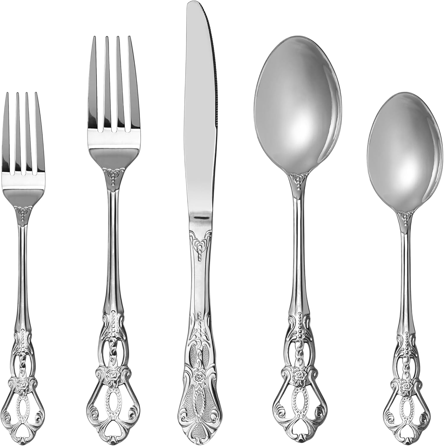 Gorgeous Retro Royal Stainless Steel 20 Pieces Flatware Set Review