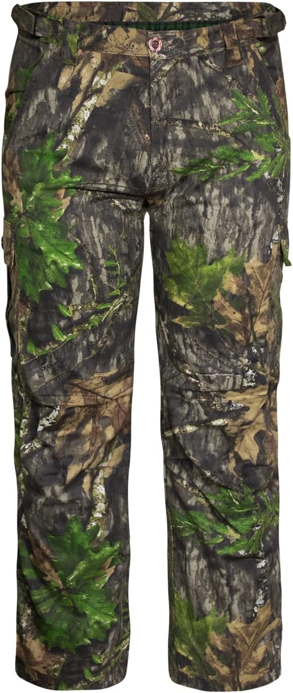 Mossy Oak Men's Hunting Pants Camo Cotton Mill Flex Review