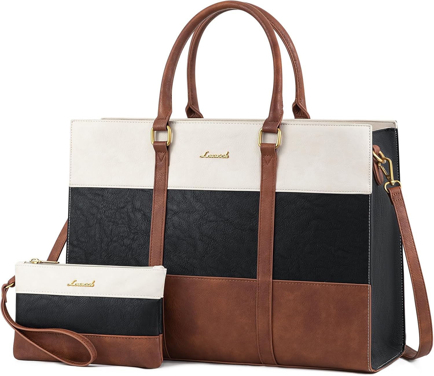 LOVEVOOK Laptop Bag for Women: Stylish & Spacious Design