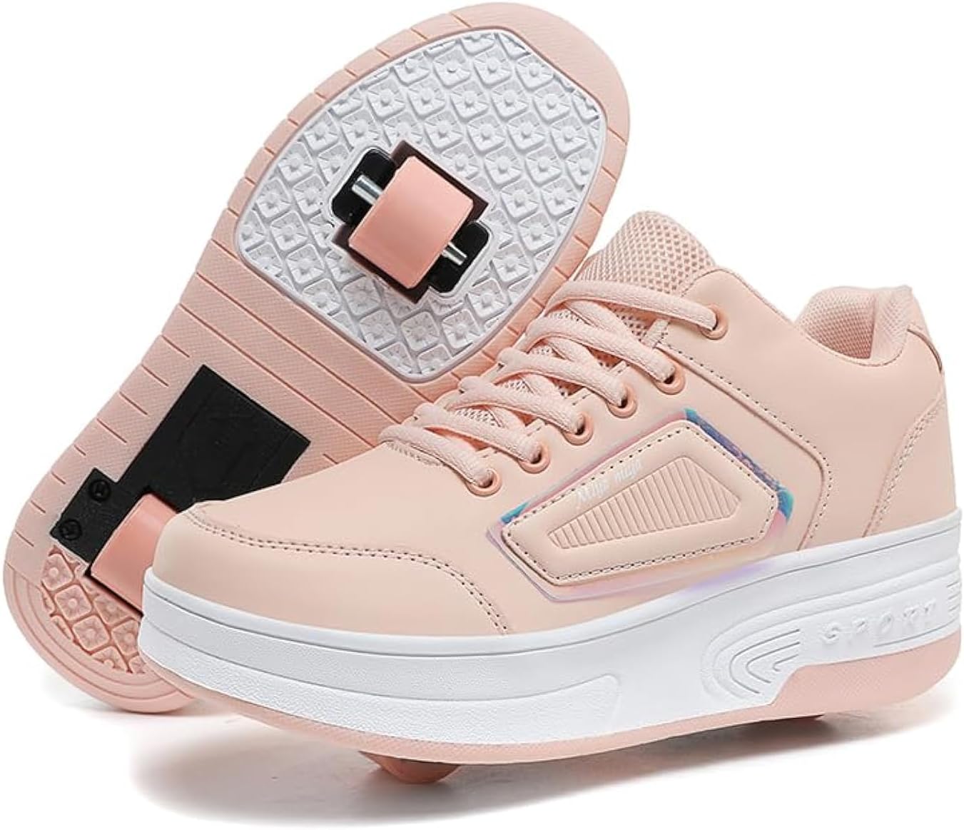 Wooowyet Roller Skate Shoes for Kids with Rechargeable Wheels