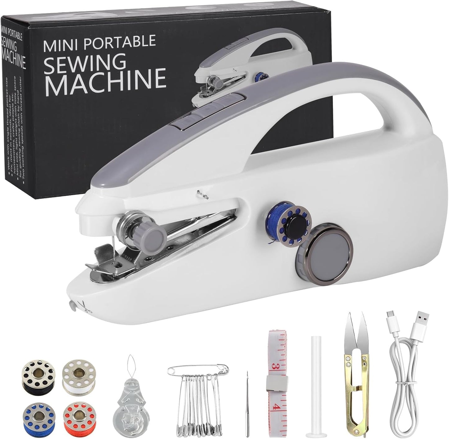 Portable Electric Sewing Machine - Easy Stitching!