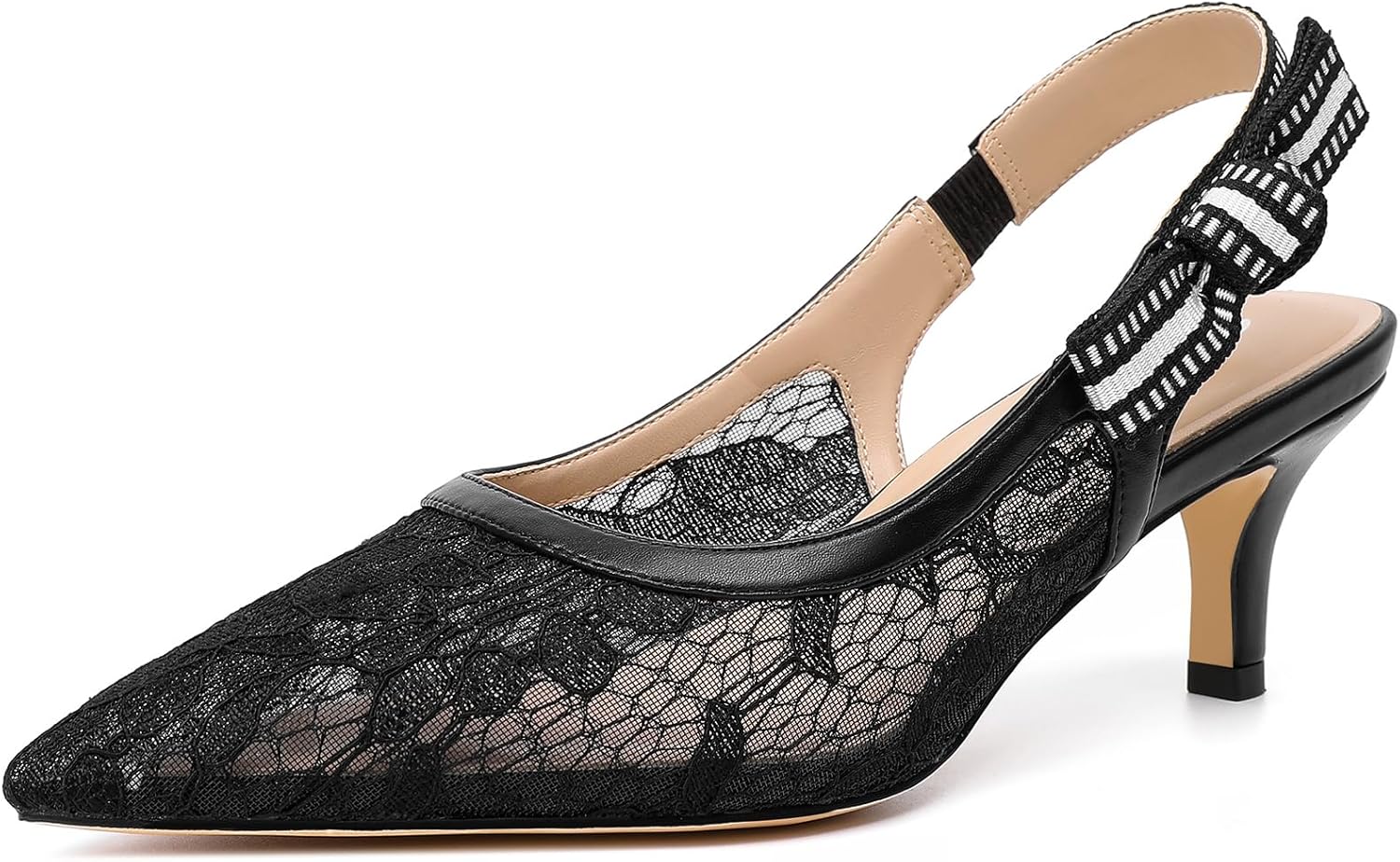 Elegant Slingback High Kitten Heel Shoes for Every Occasion
