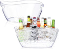 Ice Bucket 2 PCS Acrylic Beverage Tub 7L - Shatterproof Party Cooler
