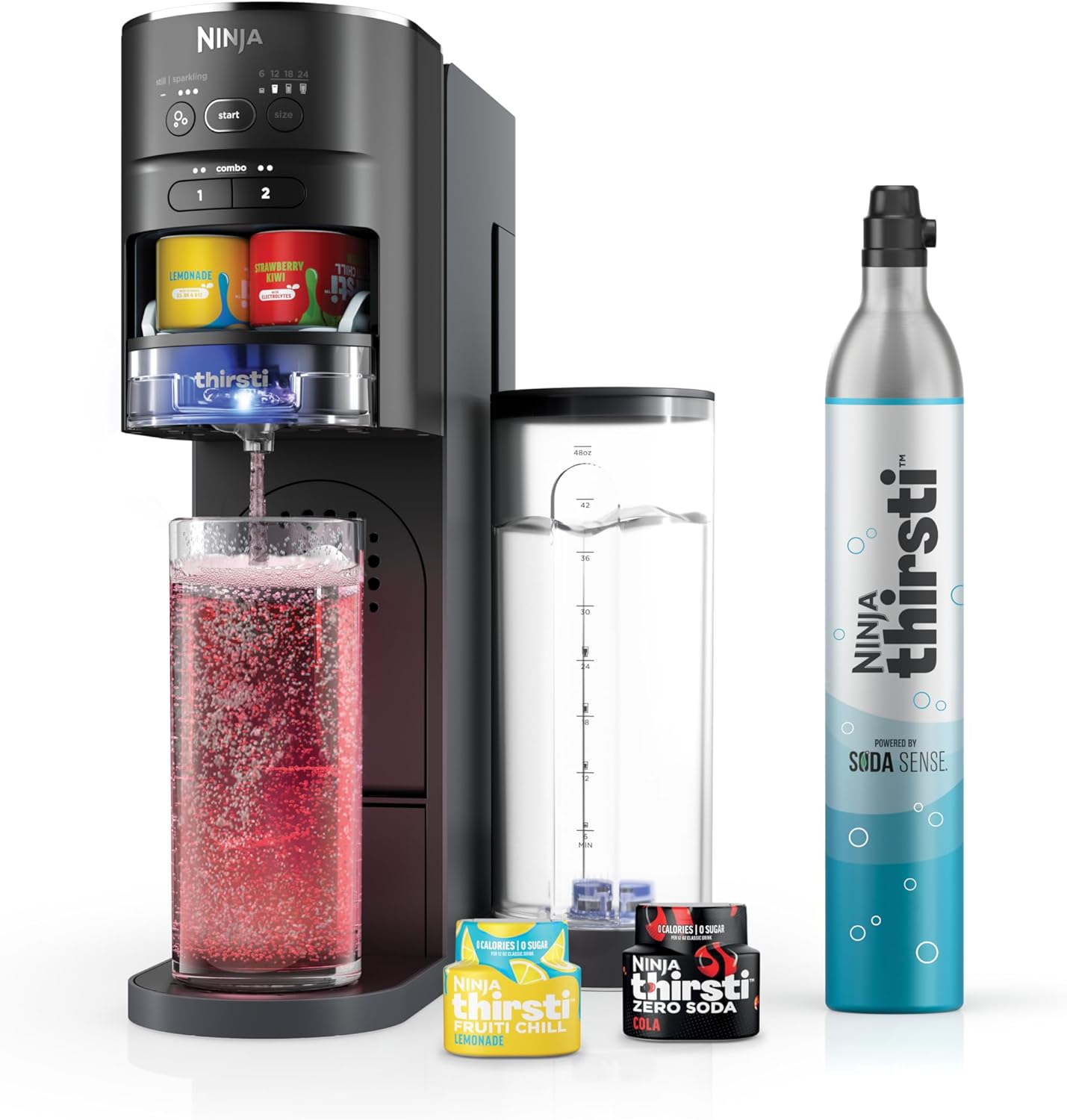 Ninja Thirsti: Create Sparkling & Still Drinks!