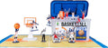 Kaskey Kids Basketball Guys Red vs Blue 21-Piece Set - Classic Play