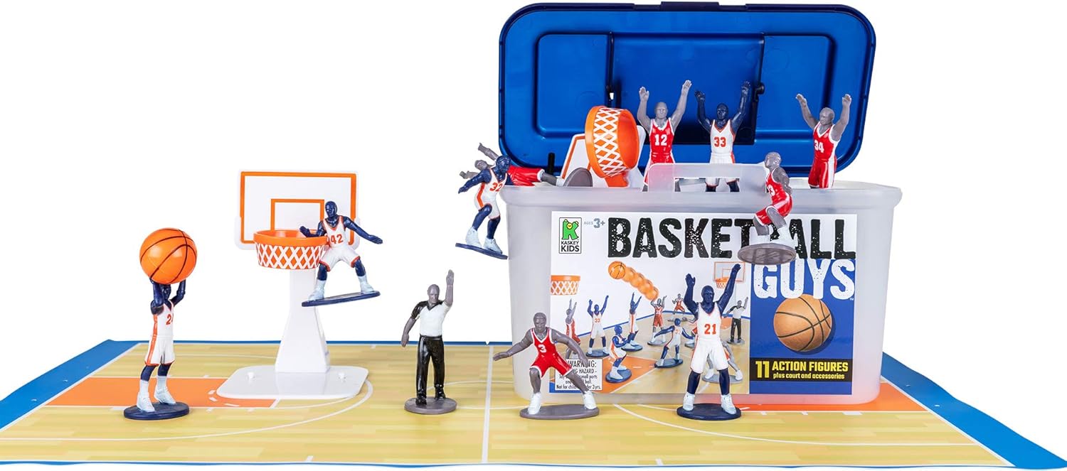 Kaskey Kids Basketball Guys Set for Imaginative Play Fun