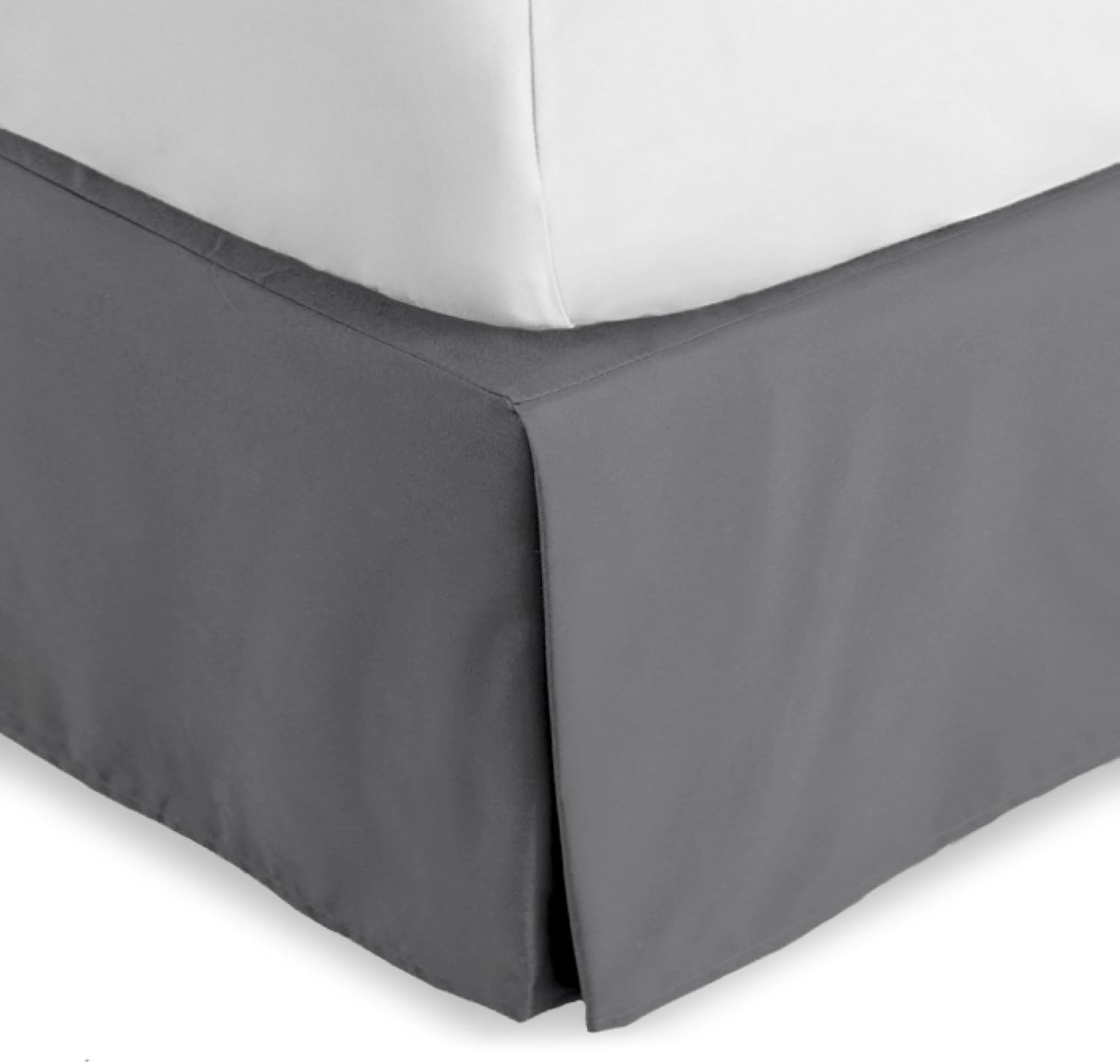 King Bed Skirt by Bare Home - 15-Inch Drop for Elegant Style