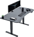 VIVO Electric Dual Motor Standing Desk with Memory Height Adjustment