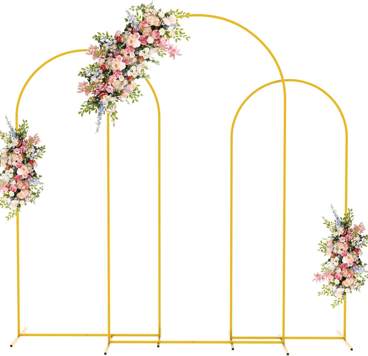Fomcet Metal Arch Backdrop Stand Set for Stunning Events