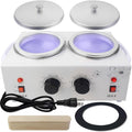 1.2L Double Wax Warmer Machine for Hair Removal - Adjustable Heat
