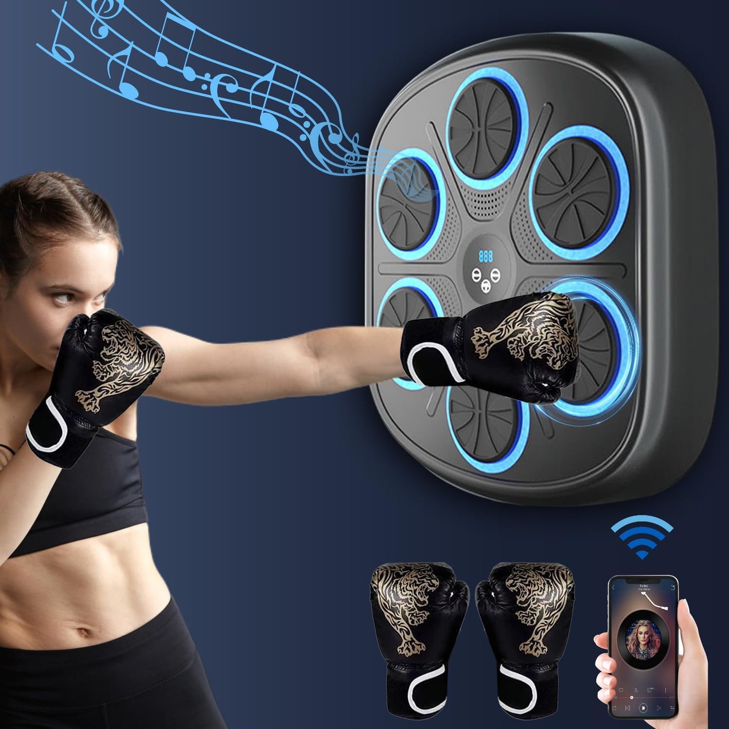MEGELIN: Wall-Mounted Music Boxing Fun!