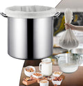 180 Micron Mesh Strainer Bags for Nut Milk & Brewing by Conie