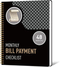 Monthly Bill Payment Checklist & Financial Planner Notebook - 4-Year