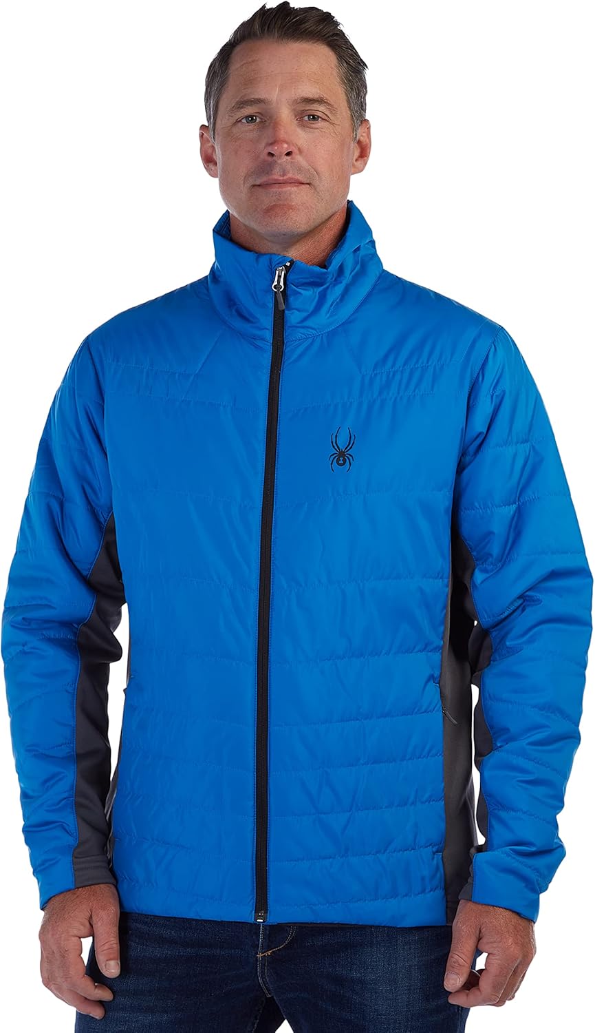 Stay Warm in Style with Spyder Men's Peak Ski Jacket!
