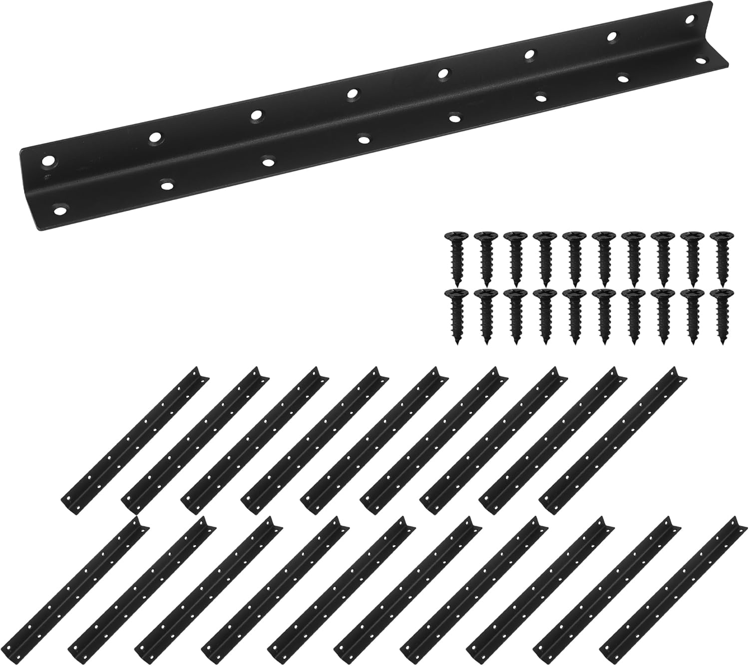 Heavy Duty Corner Brace L Bracket 20 Pack for Shelves