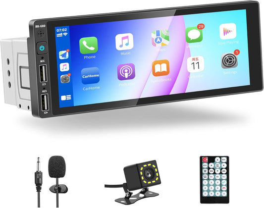 REAKOSOUND 6.9 Apple Carplay/Android Auto Stereo