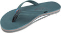 Rainbow Sandals Women's Leather Narrow Strap Sandals for Everyday Wear