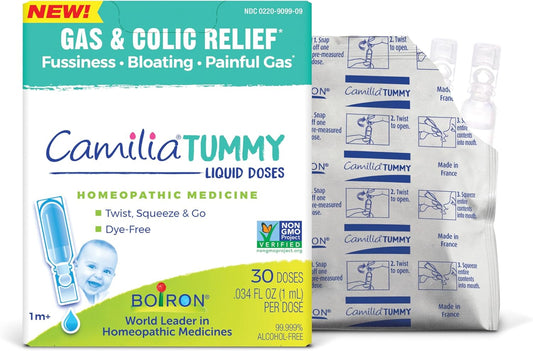 Boiron Camilia Tummy Relief - 30 Non-Drowsy Doses