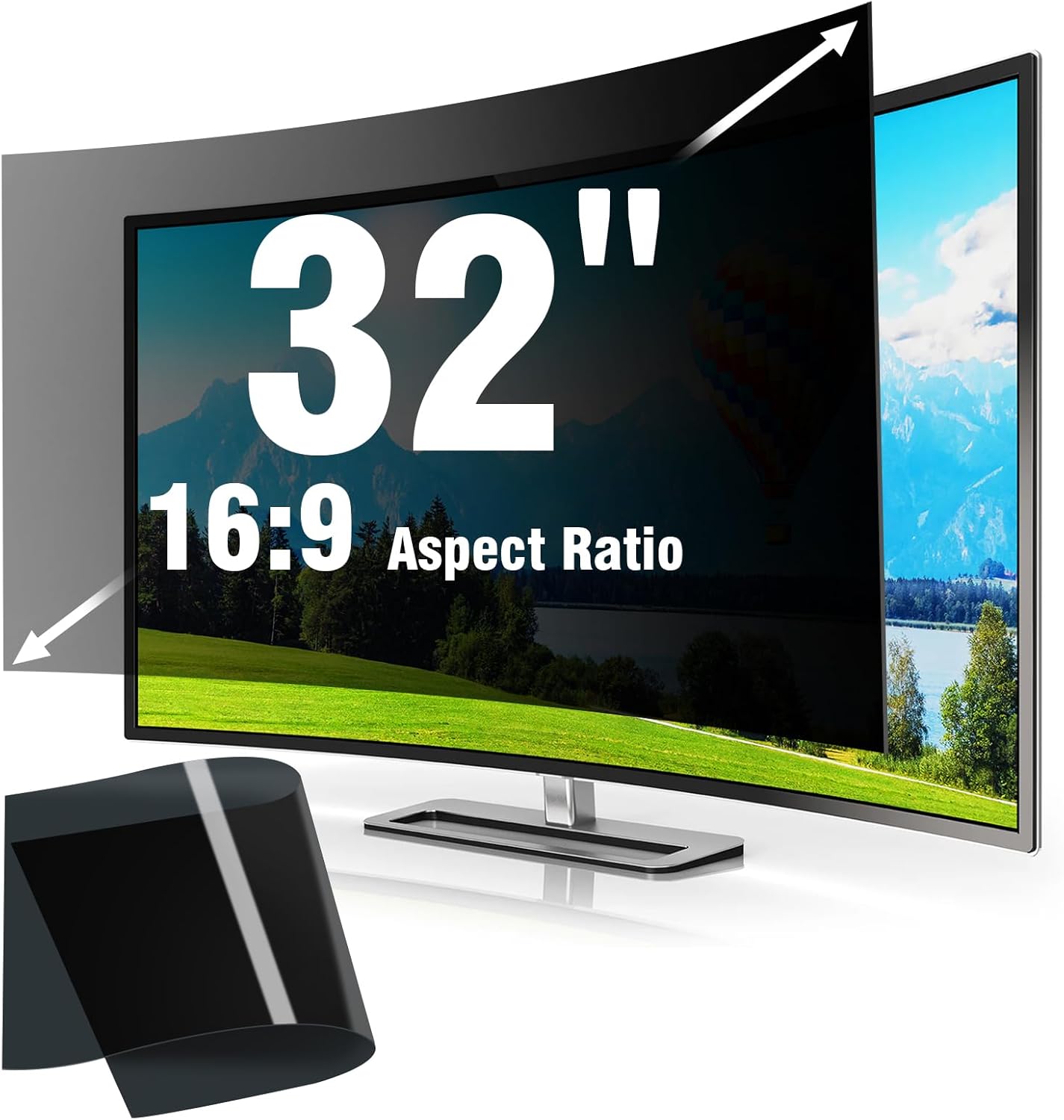 32 Inch Computer Monitor Privacy Screen Filter for Eye Protection