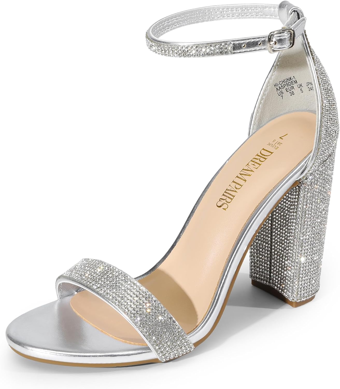 DREAM PAIRS Women's Hi-Chunk High Heel Pump Sandals Review