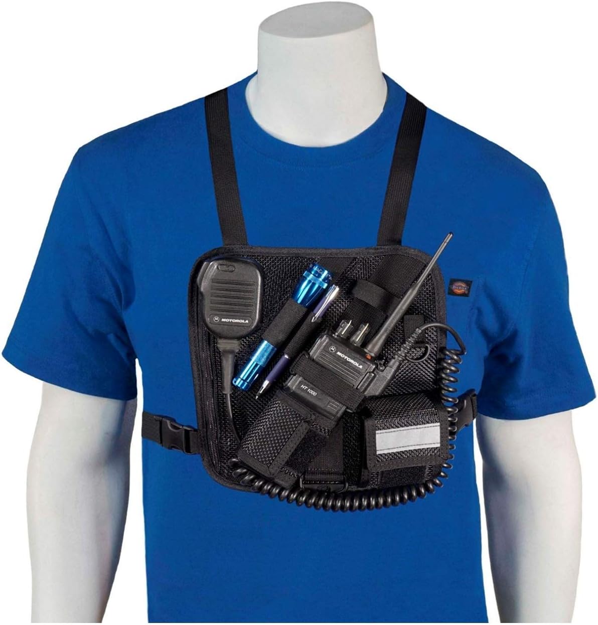 RCH-201M Radio Chest Harness for Two-Way Radios and Walkie Talkies