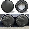Kayme RV Tire Covers 4 Pack (33-35 in) - Waterproof Wheel Protection