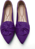 Flats for Womens Pointed Toe Ballet Flats with Bow - Comfortable are