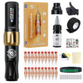 Dragonhawk Atom2 Tattoo Kit Wireless Pro Gun Machine - Complete PMU