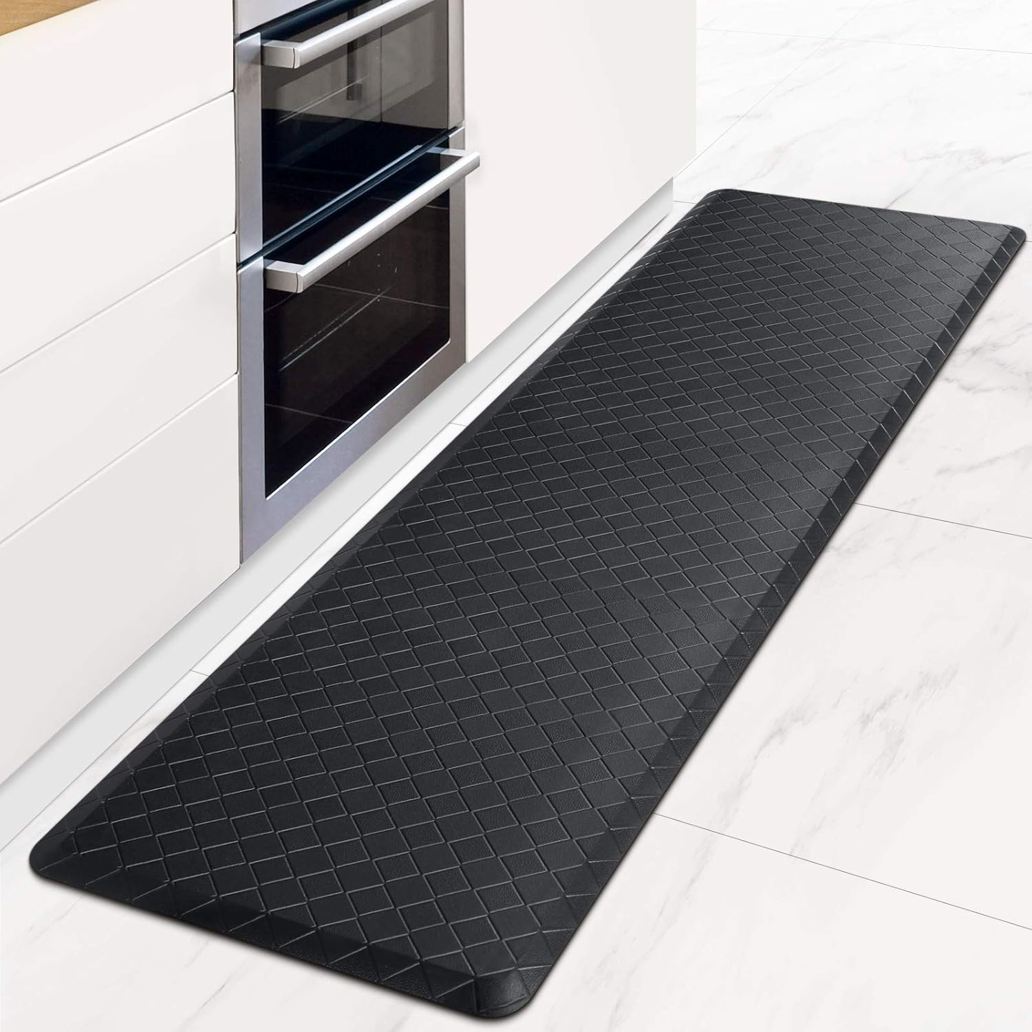 Cushioned Anti-Fatigue Kitchen Mat for Comfort and Safety